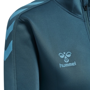 Preview: Damen Half Zip Sweat Hummel Core XK - Blue Coral